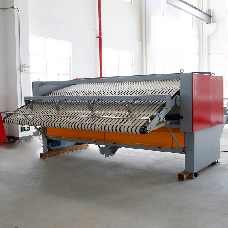 
		旅馆洗衣房布草折叠机怎样装置？
		